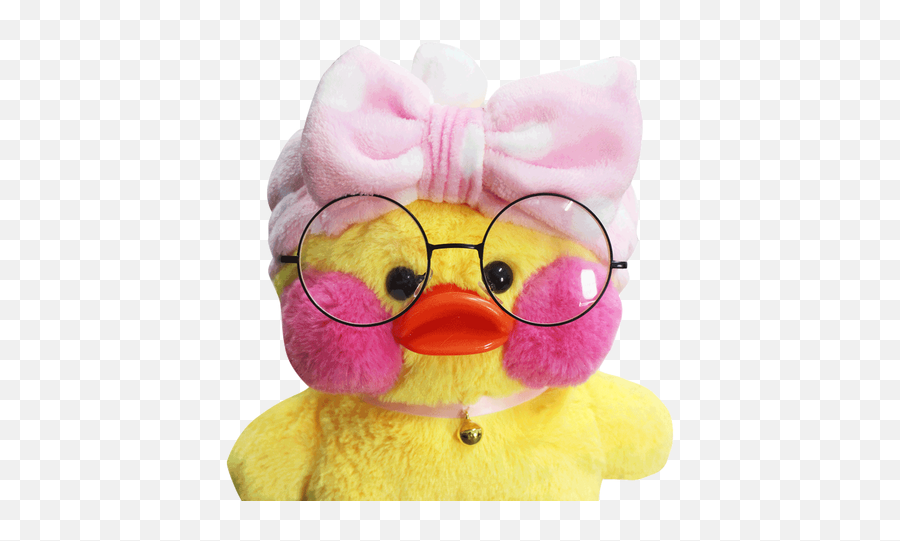 Ins Hyaluronic Acid Duck Doll Net Red - Soft Emoji,Emoji Smiley Emoticon Yellow Round Plush Soft Doll Toy