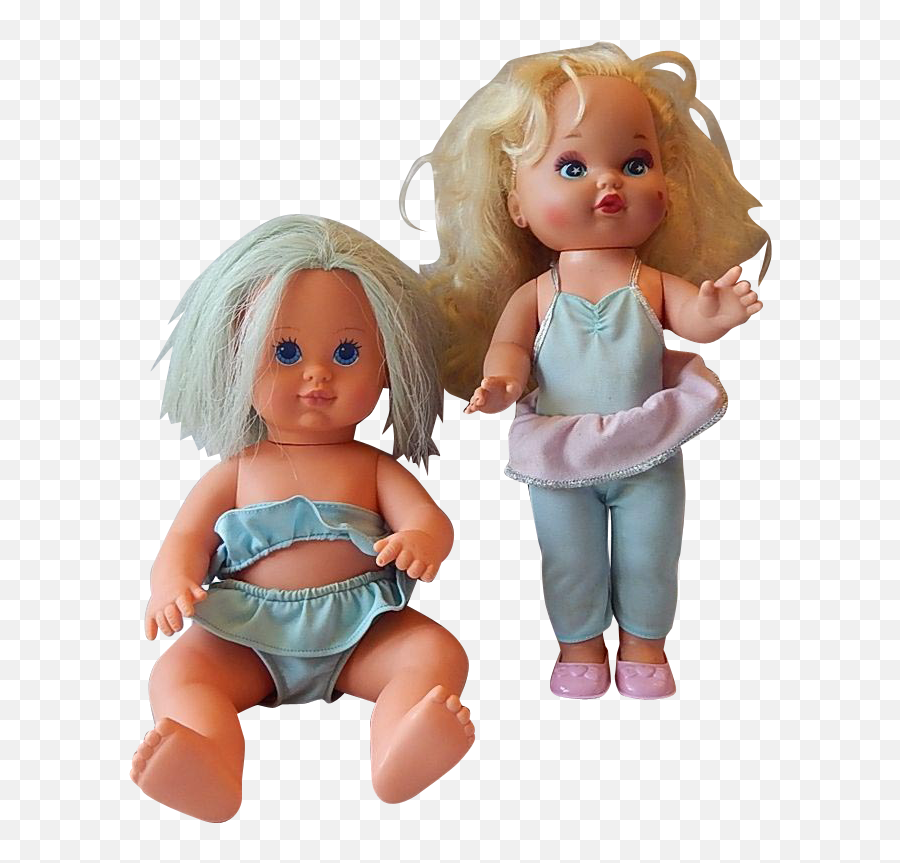 Tonka Bathing Beauty And Mattel Lil Miss Doll Vintage - Fictional Character Emoji,Emotion Dolls