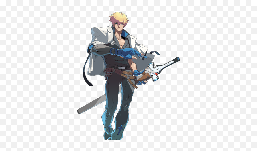 Ky Kiske Guilty Gear Wiki Fandom - Guilty Gear Strive Character Art Emoji,Anime Emotion Detector Gun