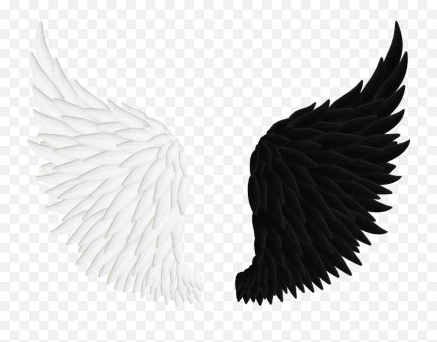 2016 New Years Clipart - Good And Evil Angel Wings Png Emoji,2016 Chinese New Year Emoticon