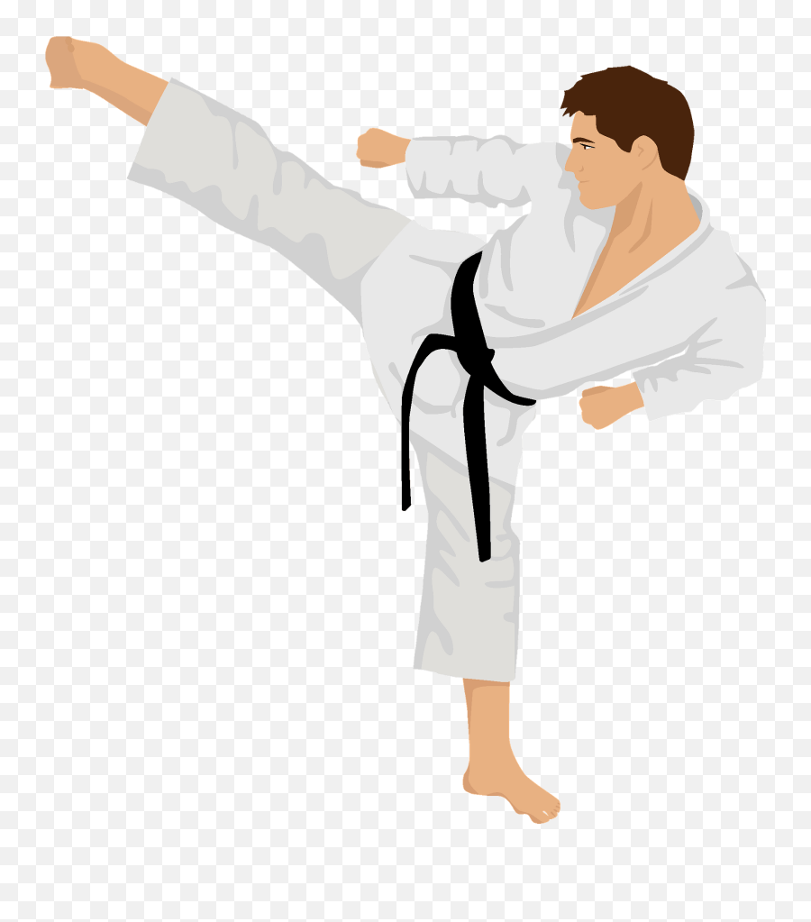 Karate Fighter Clipart Free Download Transparent Png Emoji,Muay Thai Emoji