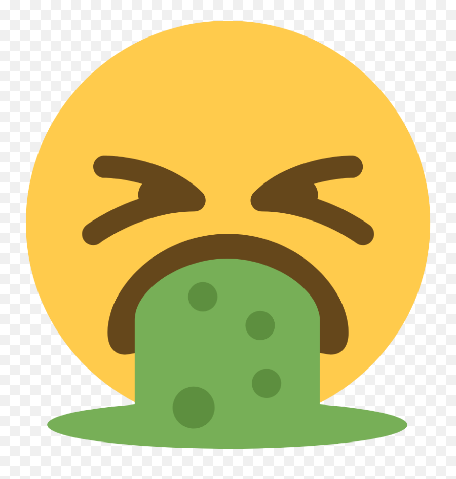 Vomit Emoticon Android Keyboard - Vomiting Emoji Png,Type Emoji Faces