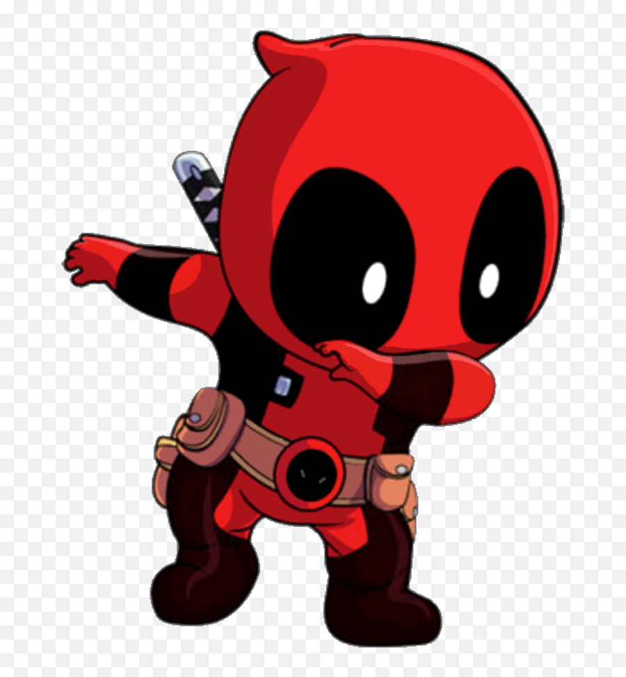 Dab - Dabpool Art Print By Art Power Xsmall Deadpool Emoji,Dabbing Unicorn Emoji With The Letter E