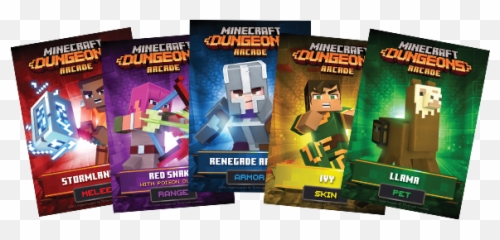 Minecraft Dungeons Arcade Collectible Cards Emoji,Minecraft Emoticons List