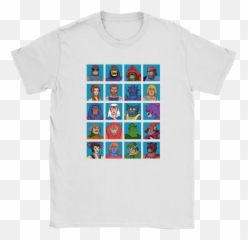 He - Man Heroes And Villains Characters Shirts U2013 Nfl Tshirts Emoji,Emoticon Man Dc