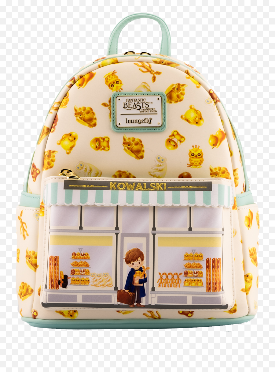 Loungefly Fantastic Beasts Kowalski Bakery Mini Backpack Emoji,Wechat Emoji Gudetama