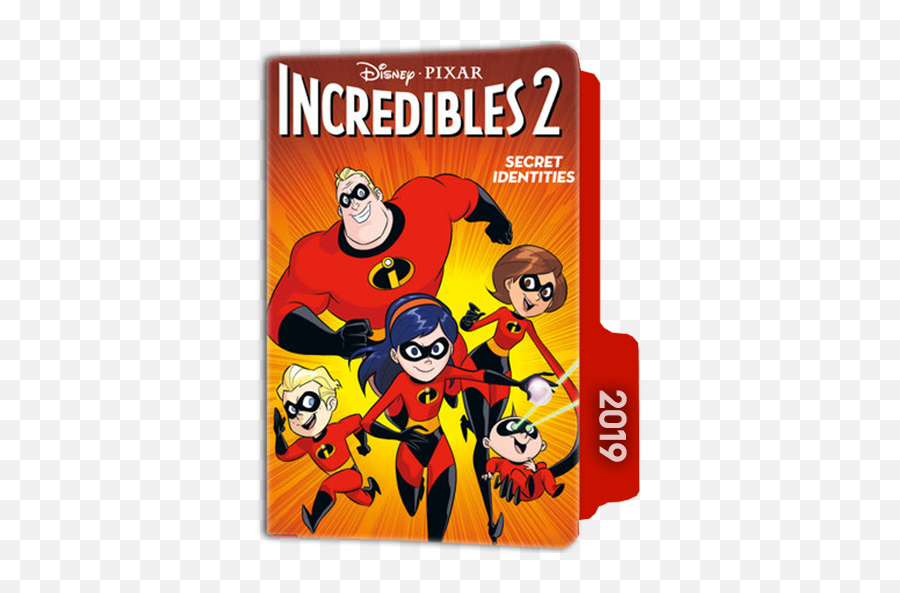 Incredibles Folder Icon - Incredibles 2 Emoji,The Incredibles Emoji