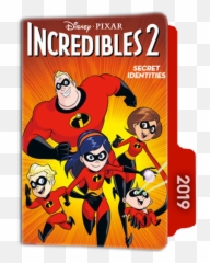 Incredibles Folder Icon - Incredibles 2 Emoji,The Incredibles Emoji