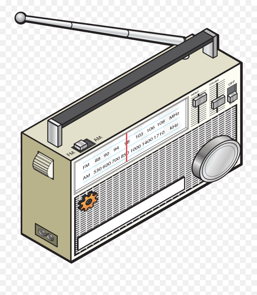 Radio Clip Art - Radio Illustration Png Emoji,Radio Emoji