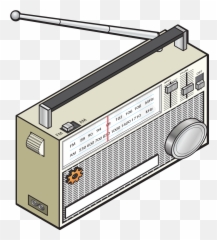Radio Clip Art - Radio Illustration Png Emoji,Radio Emoji