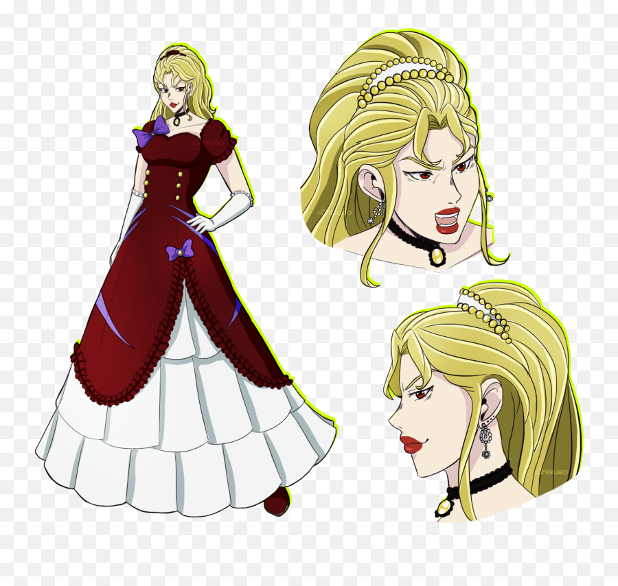 Rule 63 Phantom Blood Dio Brando - Phantom Blood Female Dio Emoji,Emotion Clothing