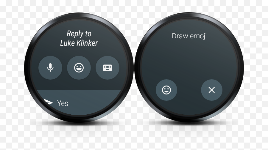 Android Library - Wearable Reply Dot Emoji,Pulse Emoji