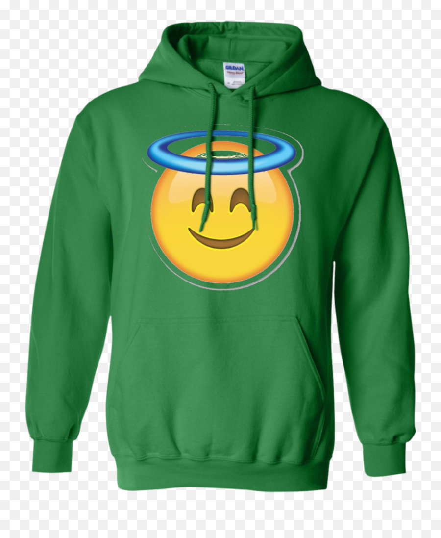 Heaven Angel Ring Smiley Emoji - Emoticon Tshirt Dawg Pound Cleveland Browns Hoodie,Angel Emoji Shirt