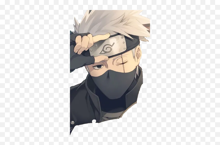 Kakashi Whatsapp Stickers - Stickers De Kakashi Para Whatsapp Emoji,Kakashi Emoji