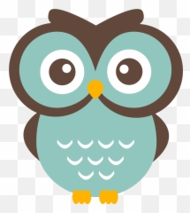 Owls Clipart Row Owls Row Transparent Free For Download On - Cartoon Owl Clipart Emoji,Taser Emoji