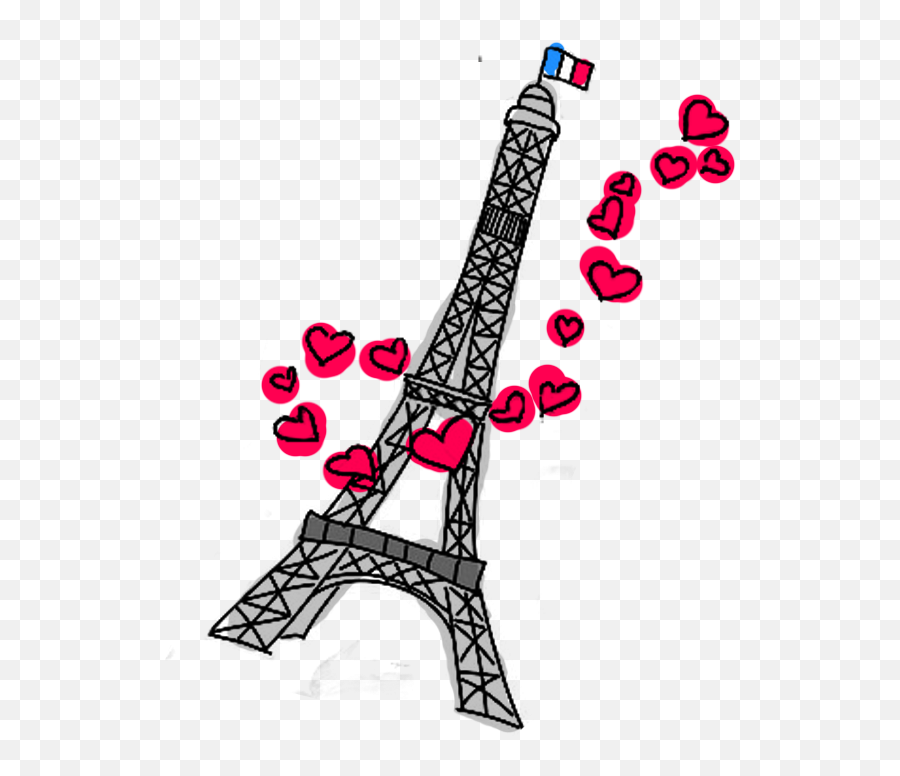 Paris Eiffel Tower Tumblr Drawing - Torre Eiffel Png Emoji,Emotions Tumblr