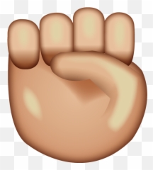 Fist Clipart Raised Fist Fist Raised - Raised Fist Emoji Png,Black Fist Emoji