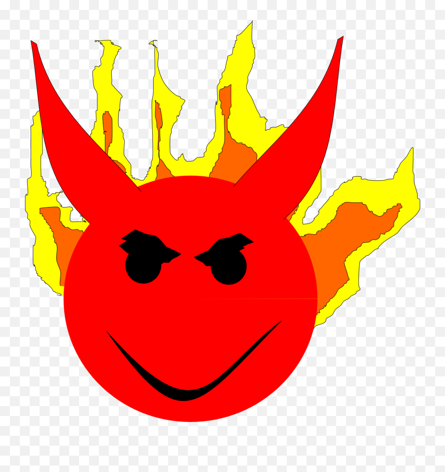 Download Demon Clipart Devil Emoji - Smiley Full Size Png Smiley,Devil Emoji