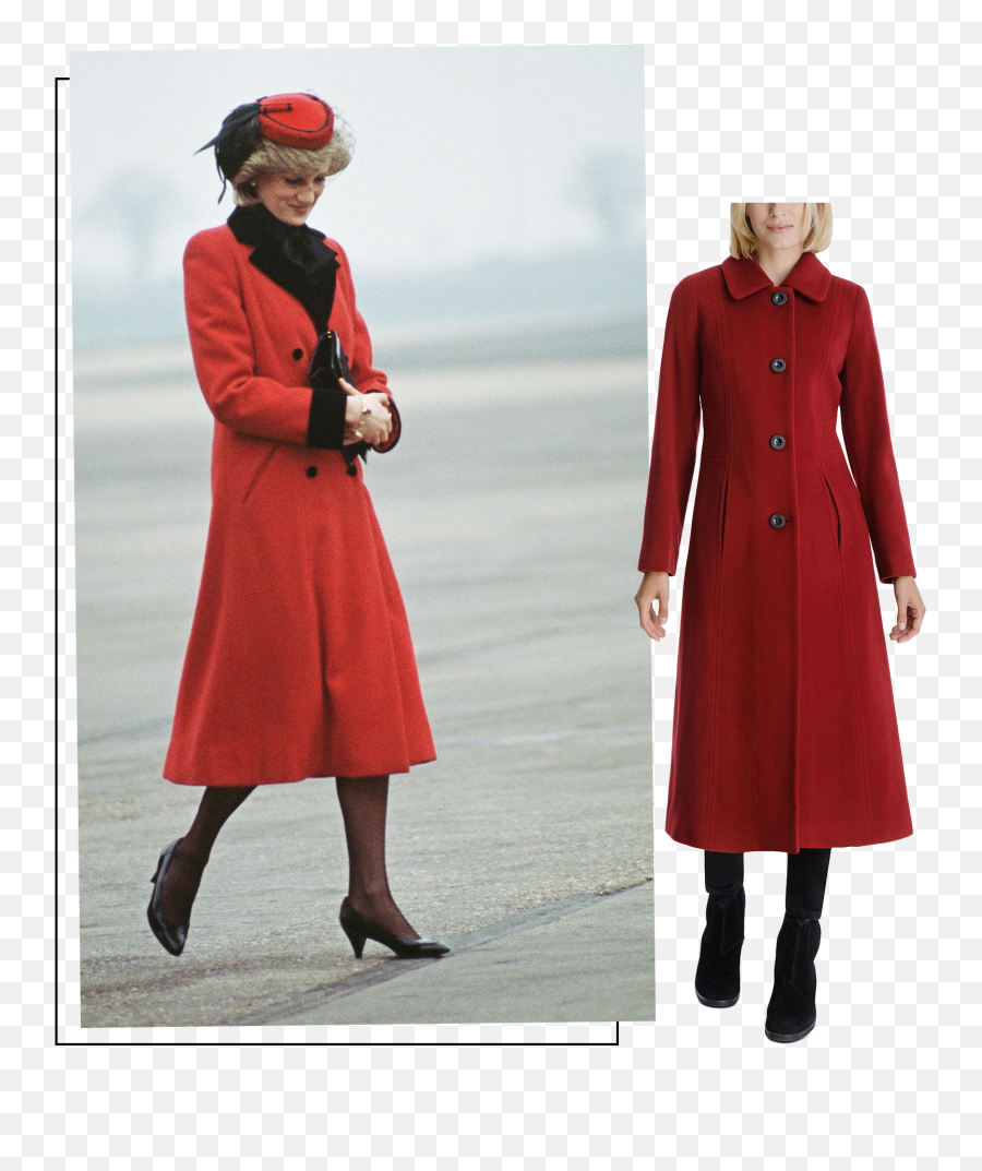 9 Coats Worthy Of Meghan Markle Kate - Princess Diana Red Coat Emoji,I Am A Oman Not A Princess I Have Emotions