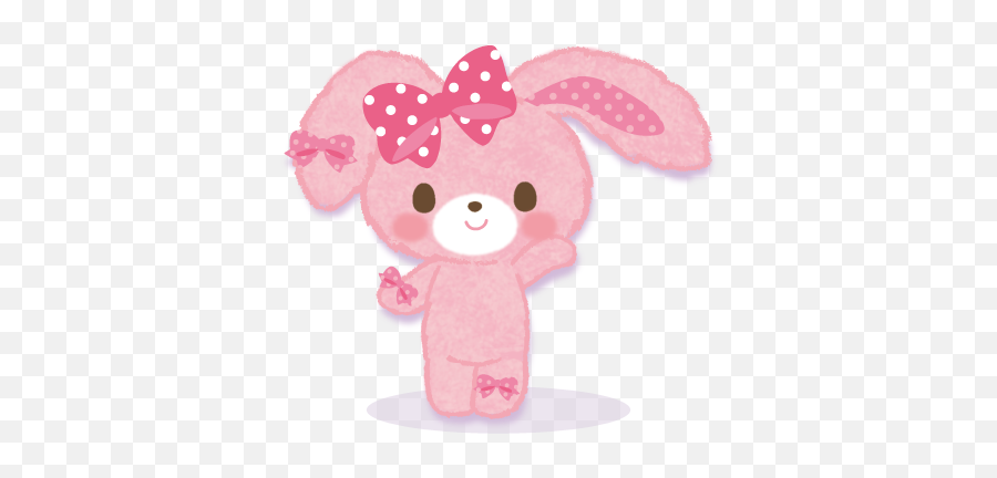 Kawaii Cute Characters - Sanrio Bonbonribbon Emoji,Emoticons Plush Rabbit In Ebay