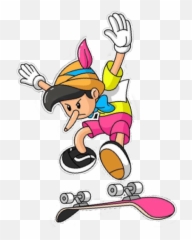 The Most Edited Kick Picsart - Pinocchio On A Skateboard Emoji,Donkee Emoji