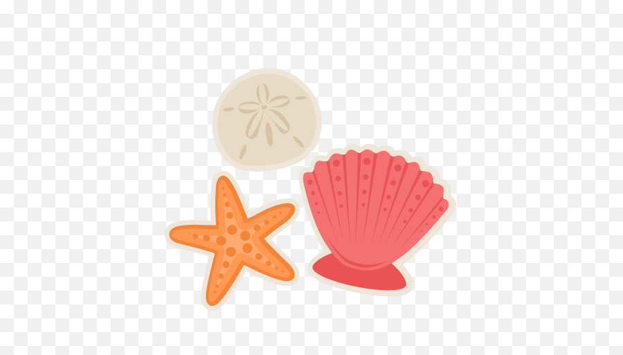 Large Seashells Cliparts And Others Art - Seashells Clipart Emoji,Seashell Emoji