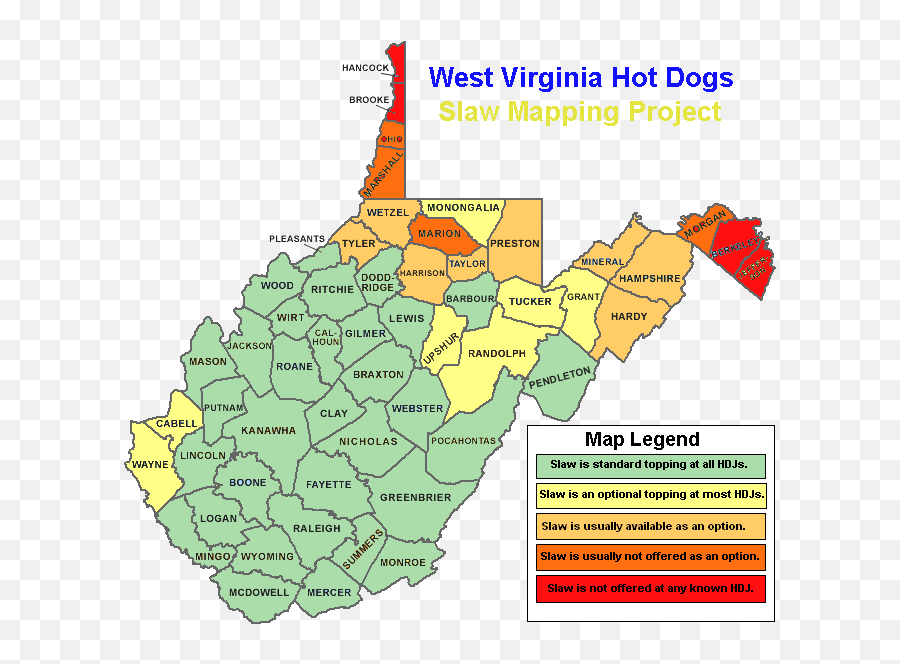 West Virginia Home Of The Slaw Dog - Big Think West Virginia Line Emoji,Sweet Emotion Love Quot