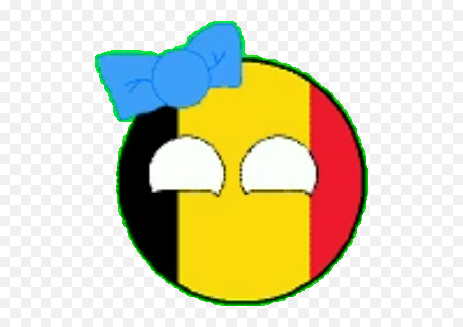 Belgiumball - Female Polandball Hair Bow Emoji,Emoticon Inventor