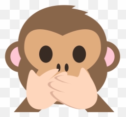 Personalized Pacifiers Binkys - Speak No Evil Monkey Emoji,(monkey) Skype Emoticon