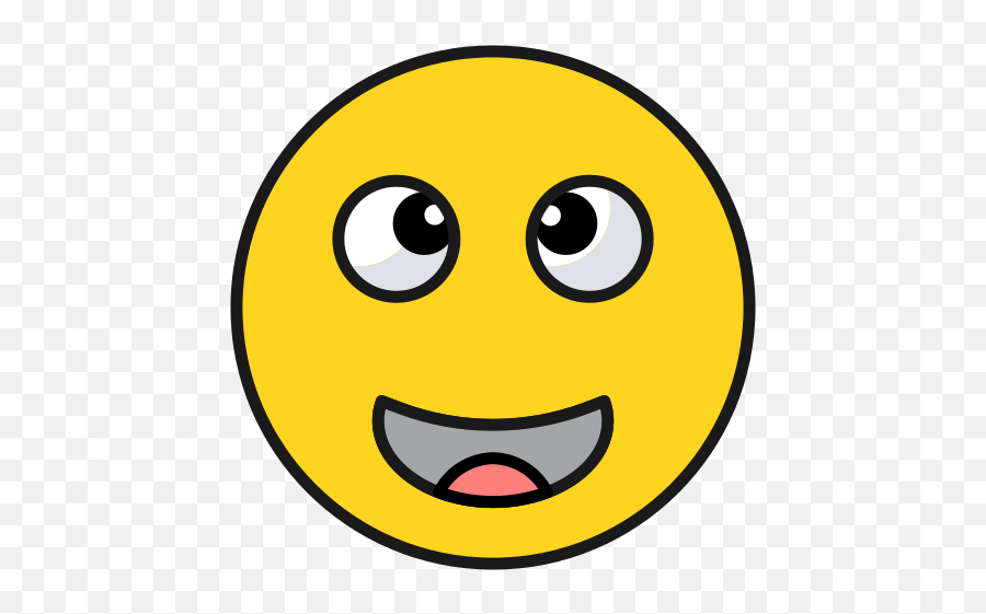 Emoji Smile Laugh Emoticon Crazy - Emoji,Crazy Game Emoticon