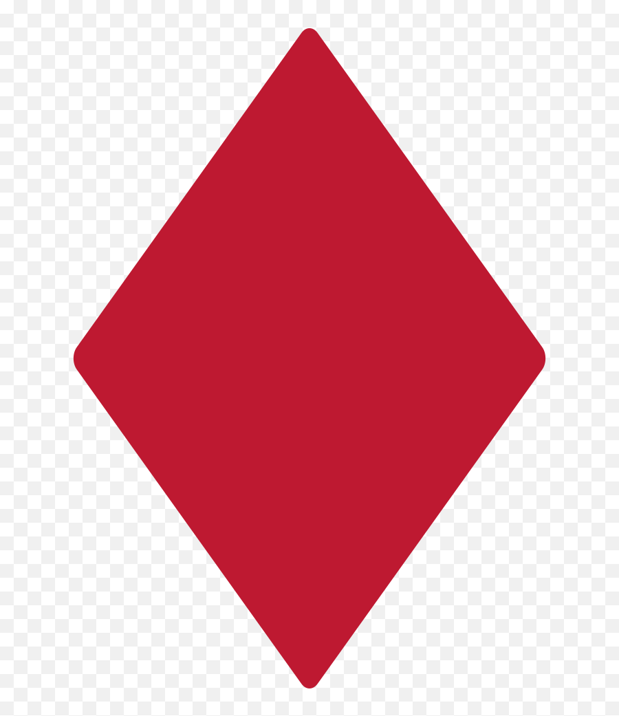 Diamond Suit Emoji - Red Diamond Vector Shape,Armor Emoji