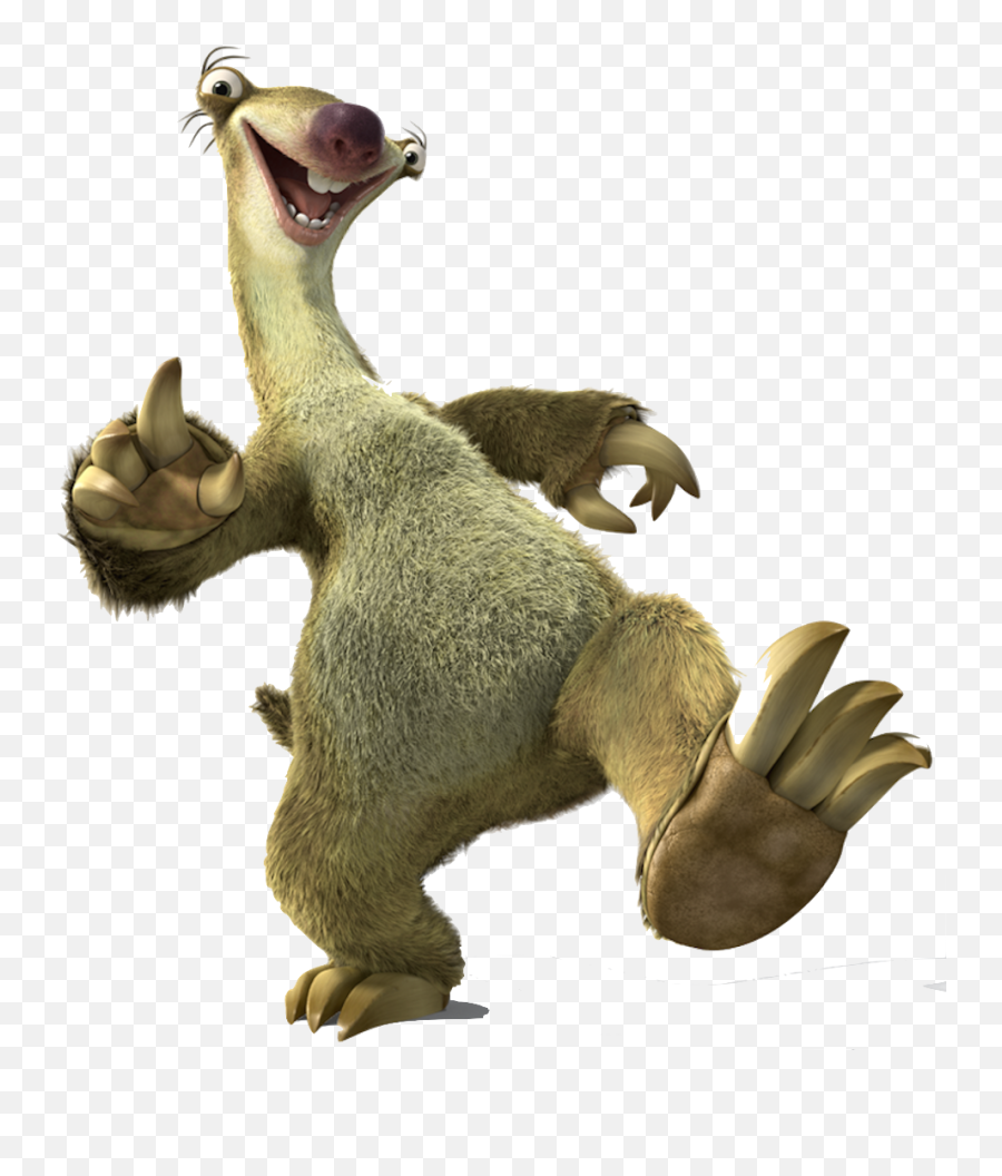 Sid - Sid The Sloth Png Emoji,My Step Dad Thinks Animals Have Human Emotions