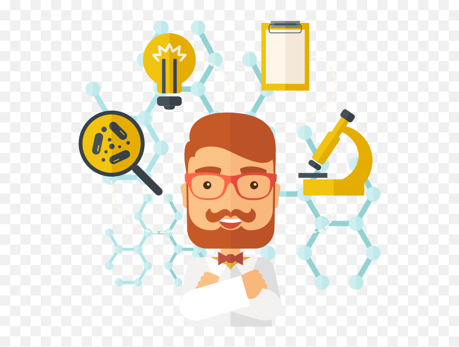 Quapona Technologies Gmbh - Company Divisions Dibujo De Un Hombre Inteligente Emoji,Nerdy Science Emoticons