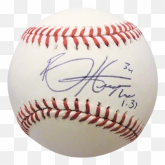 Bryce Harper Autographed Mlb Baseball - Albert Pujols Autographed Baseball Emoji,Bryce Harper 100 Emojis