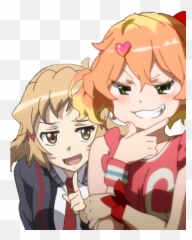 Only The Smugest Are Allowed In This Thread - A Anime Macross Delta Freyja Smug Emoji,Animefacial Emotion Gif