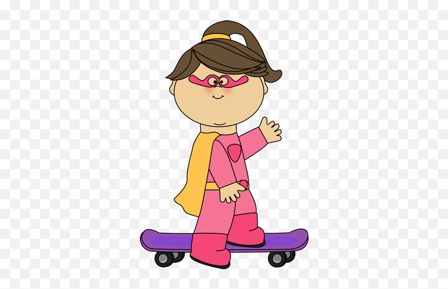 Girl Skateboard Clipart Clip Art Emoji,Preschool Emotions Faces Clip Arts