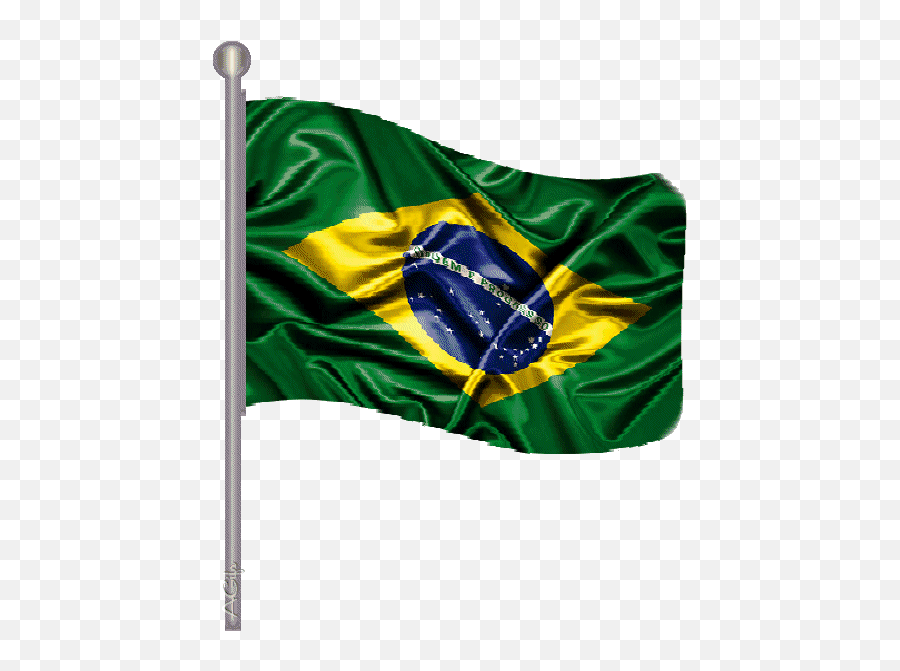 Gifs Of Brazilian Flag - Brazil Support Emoji,Emoticon Bandeira Do Brasil