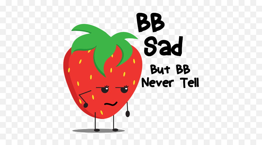 Pu0027sang Strawberry - Dot Emoji,How To Use Blackberry Emoji Packs