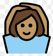 Woman Gesturing Ok Emoji Clipart Free Download Transparent - Emoji,Emojis Png Hd Ok