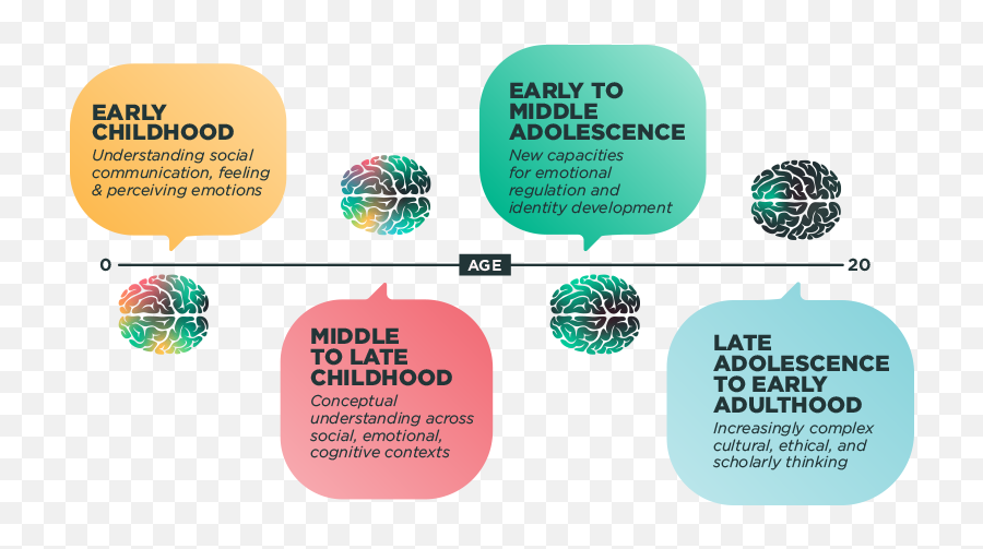 The Brain - Brain Development Emotional Regulation Ages Emoji,Complex Emotions