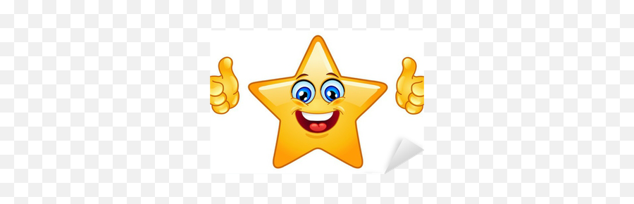 Thumbs Up Star Sticker Pixers - One Doesn T Belong Emojis,Emoji Star Thumbs Up