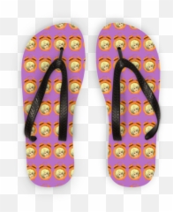 Dolly Mix Whorehouse Plain - Xwaynedidit Adult Flip Flops Emoji,(chappal) Emoticon