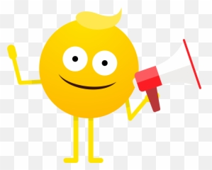Emoji Talk In Megaphone Icon Png - Happy,Megapone Emoji