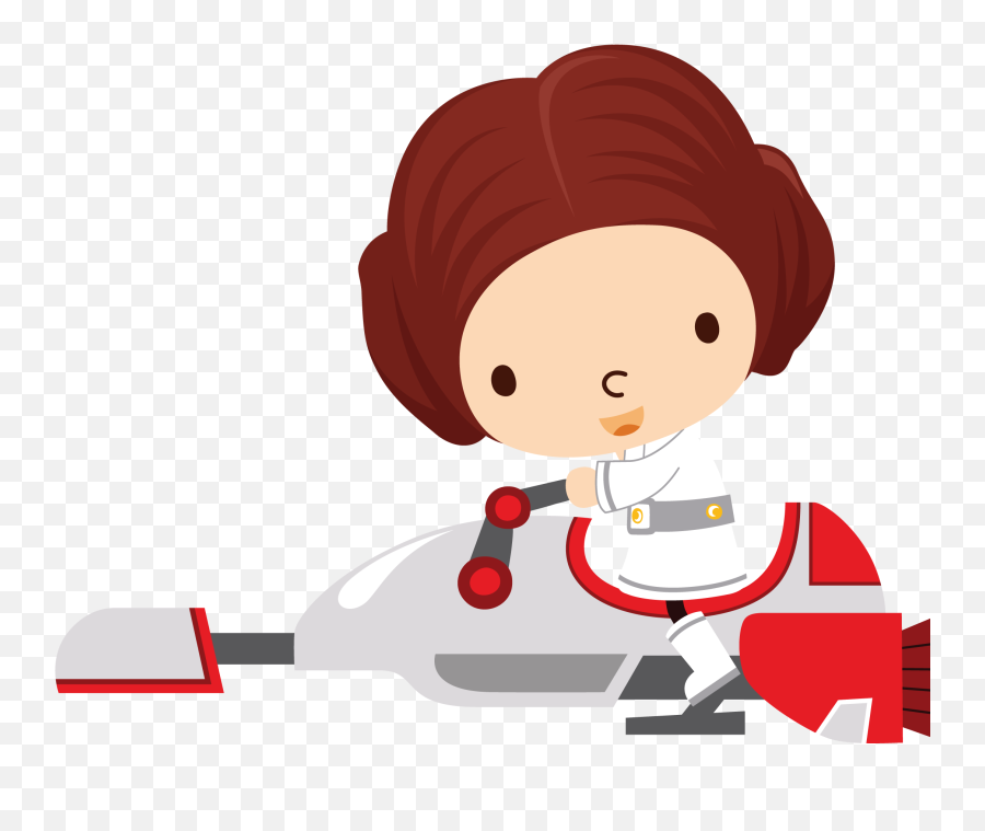 Star Wars Clipart Png Transparent Png - Leia Star Wars Characters Emoji,Star War Emoji