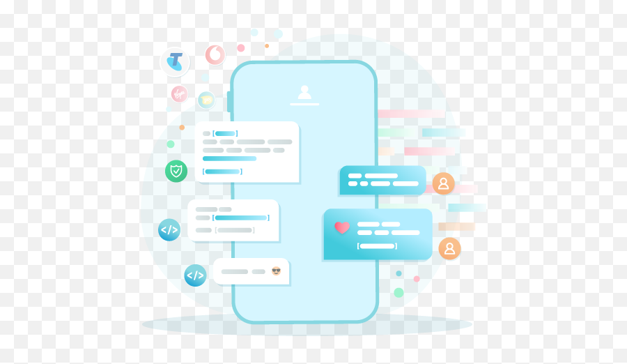 Online Sms Service Sms Api For Business - Horizontal Emoji,Go Sms Emojis