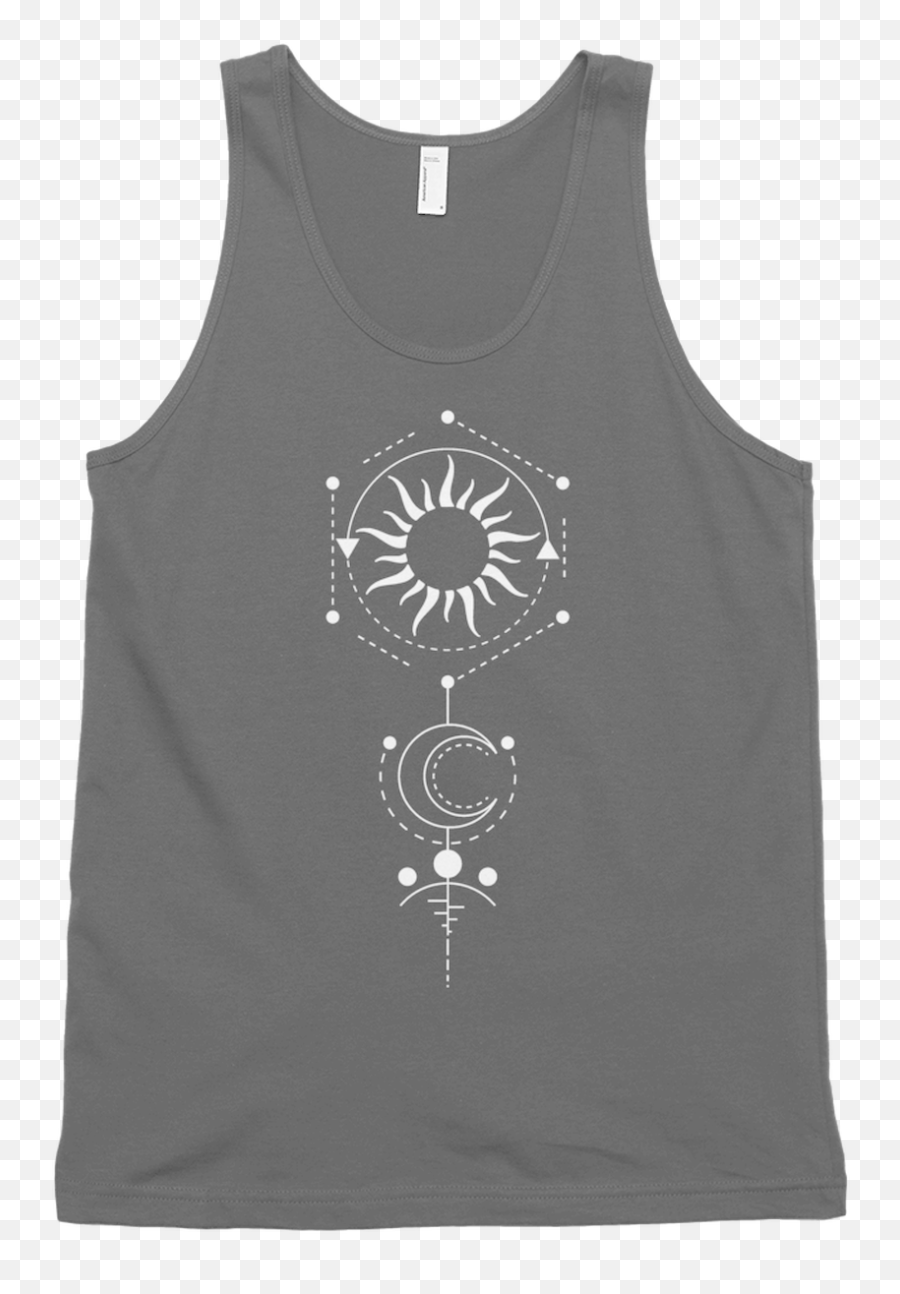 Sun Moon - Sleeveless Shirt Emoji,Wedding Emoticon