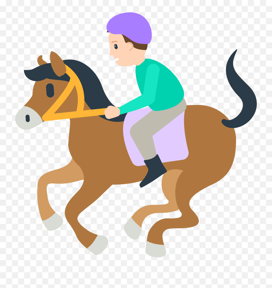 Racing Motorcycle - Easy Horse Riding Emoji,Motorcycle Emoji