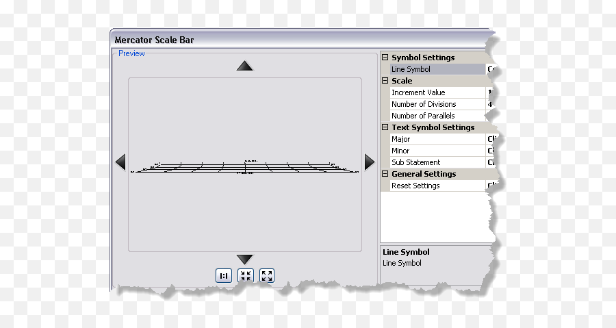 Defining The Mercator Scale Bar Settingsu2014help Documentación Emoji,^^ Text Emoticon