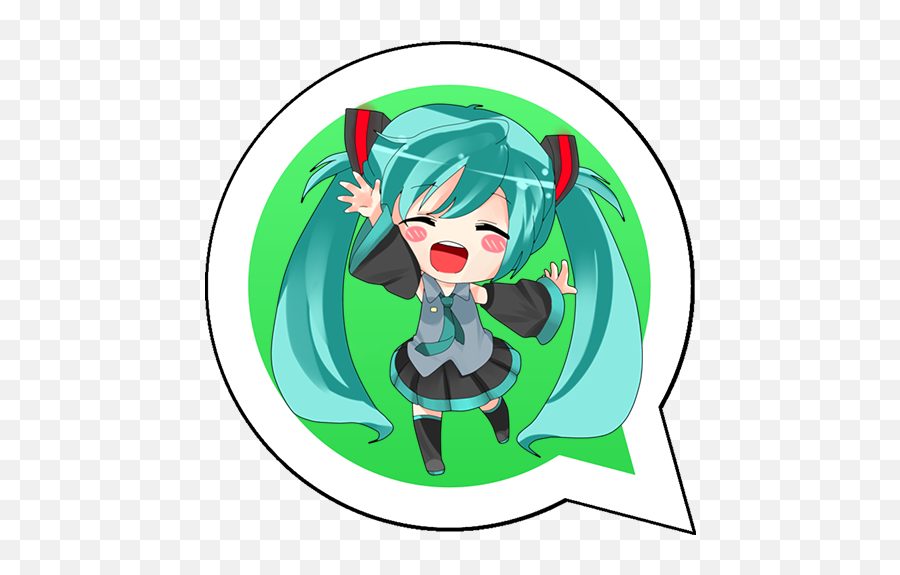 Stickers Miku Stickers For Whatsapp 20 Apk Download - Com Emoji,Vocaloid Gifs Emojis Amino