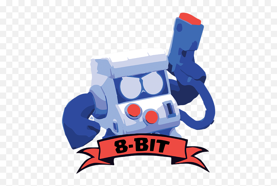 8 - Bit Brawl Stars Tshirt For Sale By Frannigan Emoji,8-bit Emojis